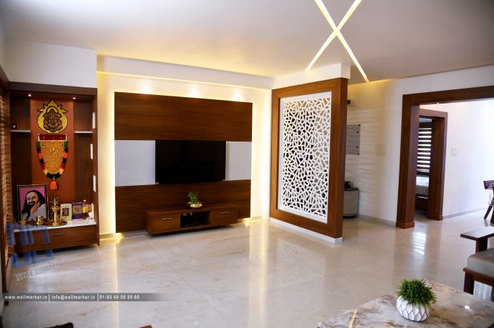 Living room design-Chakkarakkal